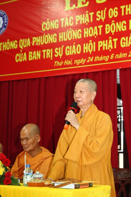 TP. HCM: Hội nghị sơ kết công tác Phật sự 6 tháng đầu năm 2013