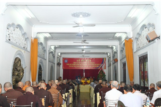 TP. HCM: Hội nghị sơ kết công tác Phật sự 6 tháng đầu năm 2013
