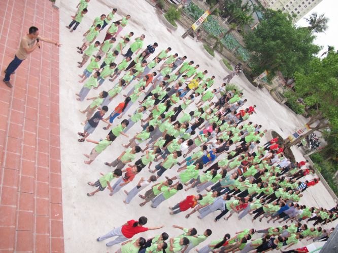 Hà Nội: Chùm ảnh cuộc thi trò chơi dân gian khóa tu chùa Nam Dư Thượng