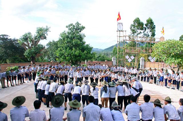 Gia Lai: Liên Trại Huấn Luyện Huynh Trưởng Lộc Uyển 11-A-Dục 7-Huyền Trang 4