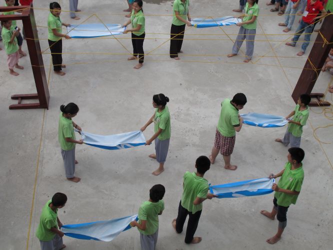 Hà Nội: Chùm ảnh cuộc thi trò chơi dân gian khóa tu chùa Nam Dư Thượng