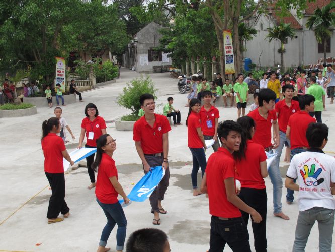 Hà Nội: Chùm ảnh cuộc thi trò chơi dân gian khóa tu chùa Nam Dư Thượng