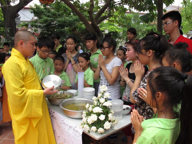 Hà Nội: Có một phiên chợ vui tươi tại chùa Nam Dư Thượng