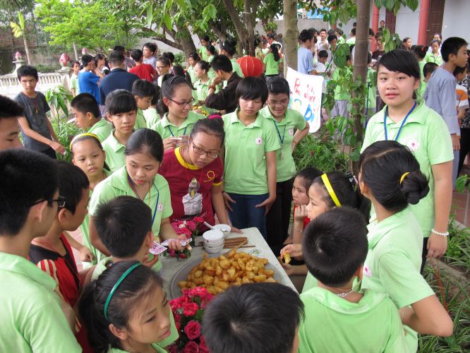 Hà Nội: Có một phiên chợ vui tươi tại chùa Nam Dư Thượng