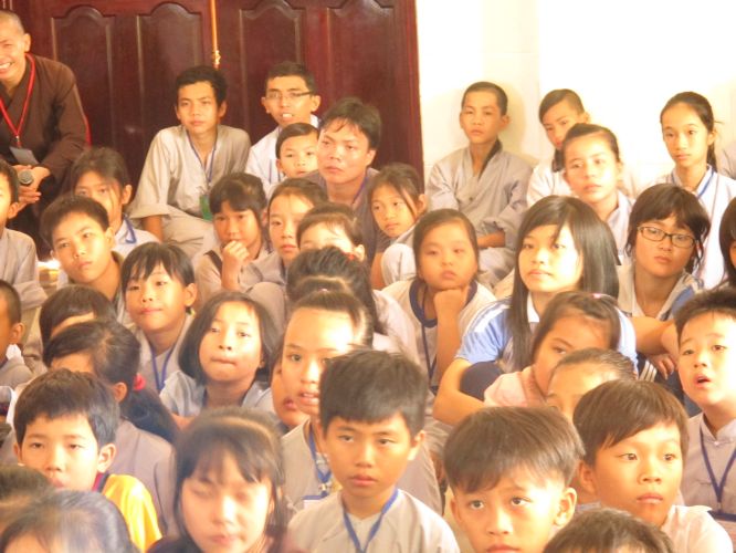 Tiền Giang: Pháp thoại “Cuộc đời đức Phật”  tại khóa tu “Vươn tới những ước mơ”
