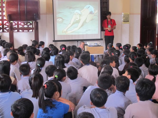 Tiền Giang: Pháp thoại “Cuộc đời đức Phật”  tại khóa tu “Vươn tới những ước mơ”