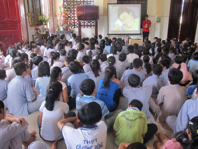 Tiền Giang: Pháp thoại “Cuộc đời đức Phật”  tại khóa tu “Vươn tới những ước mơ”