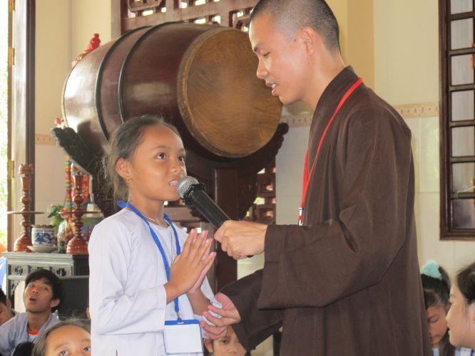 Tiền Giang: Pháp thoại “Cuộc đời đức Phật”  tại khóa tu “Vươn tới những ước mơ”