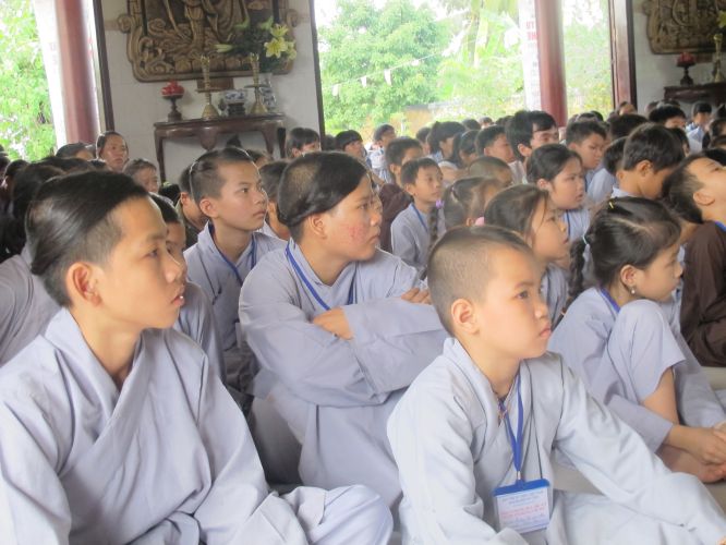 Tiền Giang: Pháp thoại “Cuộc đời đức Phật”  tại khóa tu “Vươn tới những ước mơ”