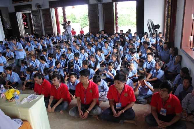 Khánh Hòa: Khai mạc khóa tu mùa hè “Ơn nghĩa sinh thành”