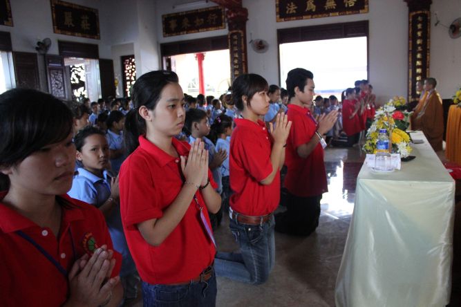 Khánh Hòa: Khai mạc khóa tu mùa hè “Ơn nghĩa sinh thành”