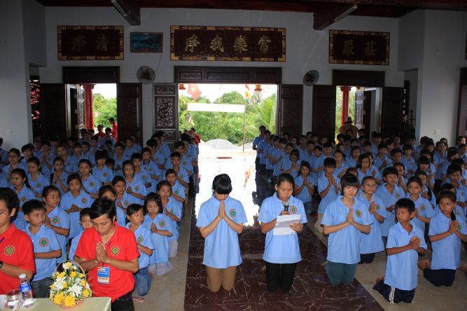 Khánh Hòa: Khai mạc khóa tu mùa hè “Ơn nghĩa sinh thành”