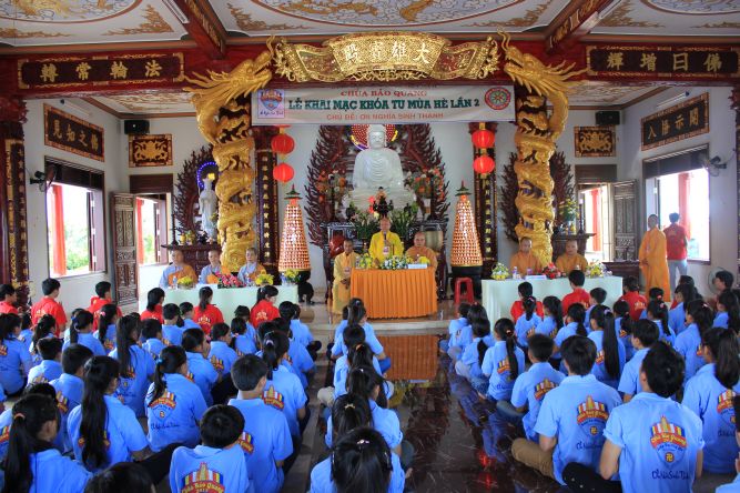 Khánh Hòa: Khai mạc khóa tu mùa hè “Ơn nghĩa sinh thành”