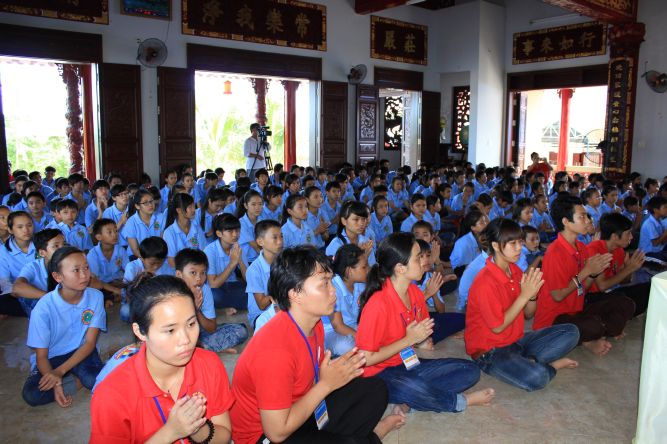 Khánh Hòa: Khai mạc khóa tu mùa hè “Ơn nghĩa sinh thành”