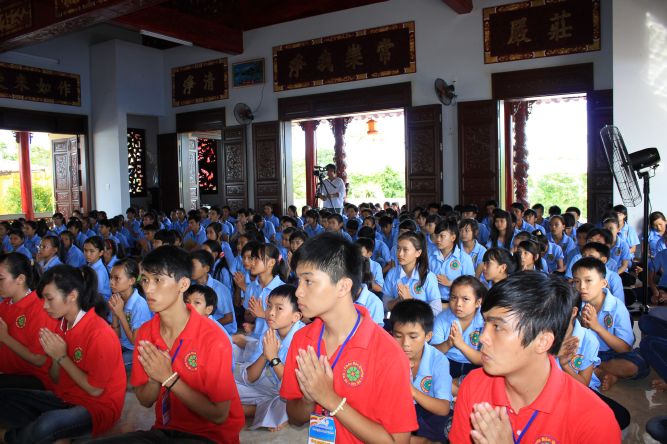 Khánh Hòa: Khai mạc khóa tu mùa hè “Ơn nghĩa sinh thành”