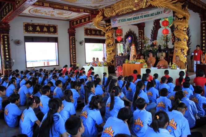 Khánh Hòa: Khai mạc khóa tu mùa hè “Ơn nghĩa sinh thành”