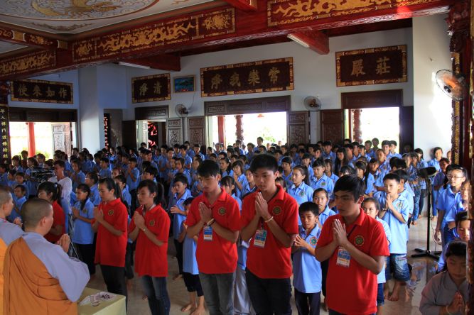 Khánh Hòa: Khai mạc khóa tu mùa hè “Ơn nghĩa sinh thành”