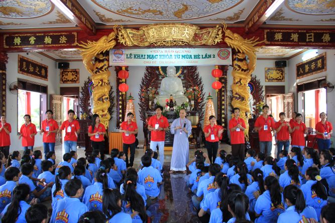 Khánh Hòa: Khai mạc khóa tu mùa hè “Ơn nghĩa sinh thành”