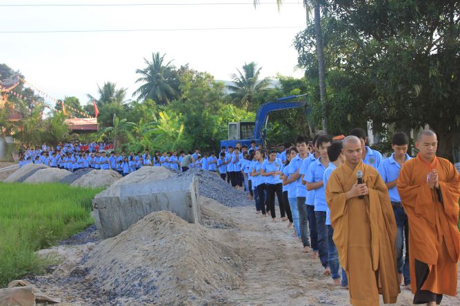 Khánh Hòa: ĐĐ. Thích Lệ Minh và pháp thoại “Tình thương” tại khóa tu “Ơn nghĩa sinh thành”