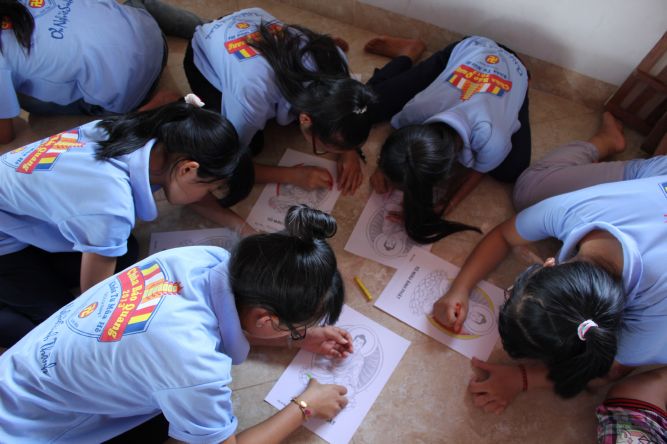 Khánh Hòa: ĐĐ. Thích Lệ Minh và pháp thoại “Tình thương” tại khóa tu “Ơn nghĩa sinh thành”