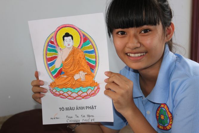 Khánh Hòa: ĐĐ. Thích Lệ Minh và pháp thoại “Tình thương” tại khóa tu “Ơn nghĩa sinh thành”