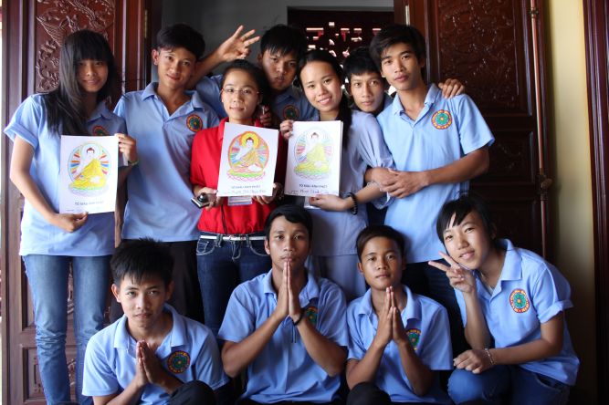 Khánh Hòa: ĐĐ. Thích Lệ Minh và pháp thoại “Tình thương” tại khóa tu “Ơn nghĩa sinh thành”