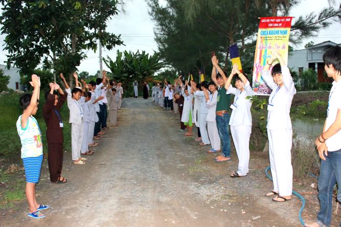 Long An: Khai mạc khóa tu mùa hè “Sống và Khát Vọng”