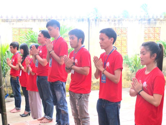 Bến Tre: Khai mạc khóa tu mùa hè “Thắp sáng niềm tin”