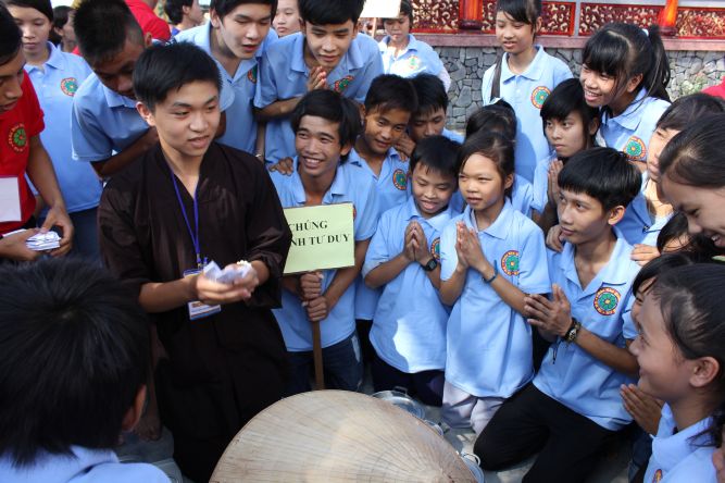 Khánh Hòa: Chùm ảnh vui nhộn hành trình về nguồn khóa tu mùa hè “Ơn nghĩa sinh thành”