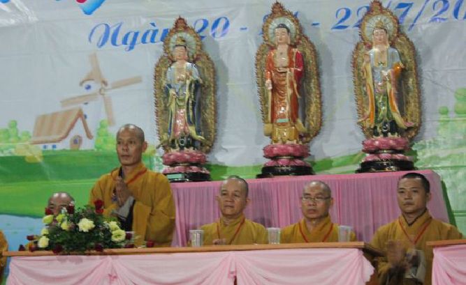 Long An: Khai mạc khóa tu mùa hè “Sống và Khát Vọng”