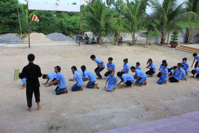 Khánh Hòa: Chùm ảnh vui nhộn hành trình về nguồn khóa tu mùa hè “Ơn nghĩa sinh thành”