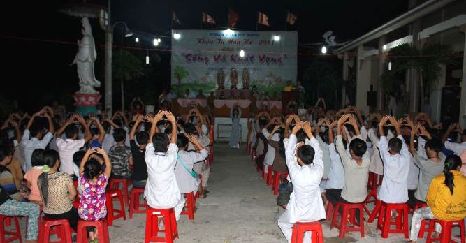 Long An: Khai mạc khóa tu mùa hè “Sống và Khát Vọng”