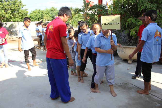 Khánh Hòa: Chùm ảnh vui nhộn hành trình về nguồn khóa tu mùa hè “Ơn nghĩa sinh thành”
