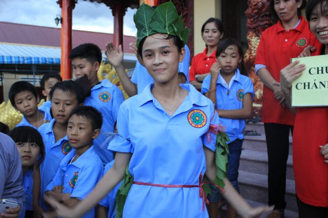 Khánh Hòa: Chùm ảnh vui nhộn hành trình về nguồn khóa tu mùa hè “Ơn nghĩa sinh thành”