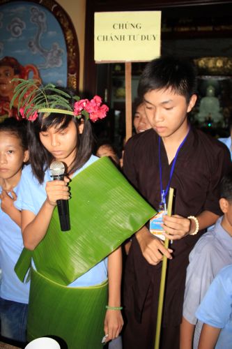 Khánh Hòa: Chùm ảnh vui nhộn hành trình về nguồn khóa tu mùa hè “Ơn nghĩa sinh thành”