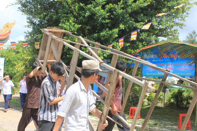 Đồng Tháp: Công tác đón trại sinh chuẩn bị cho hội trại Hiểu và Thương