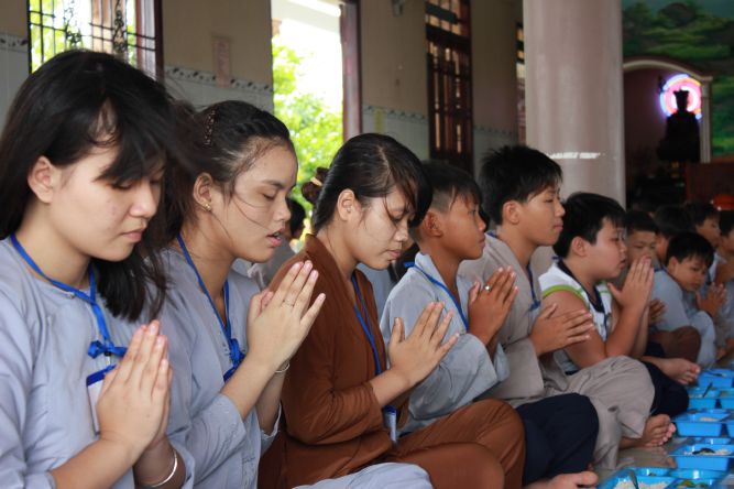 Long An: Cuộc thi “Tìm kiếm tài năng trẻ” tại khóa tu “Sống và Khát Vọng”