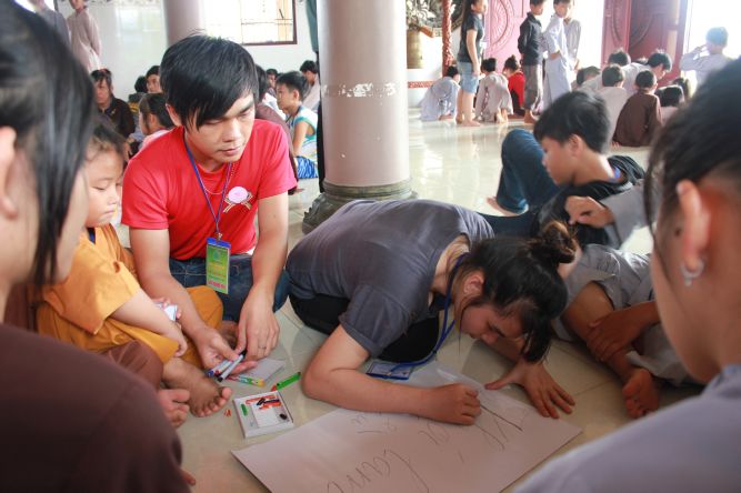Long An: Cánh diều tuổi thơ tại khóa tu “Sống và Khát vọng”