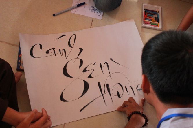 Long An: Cánh diều tuổi thơ tại khóa tu “Sống và Khát vọng”