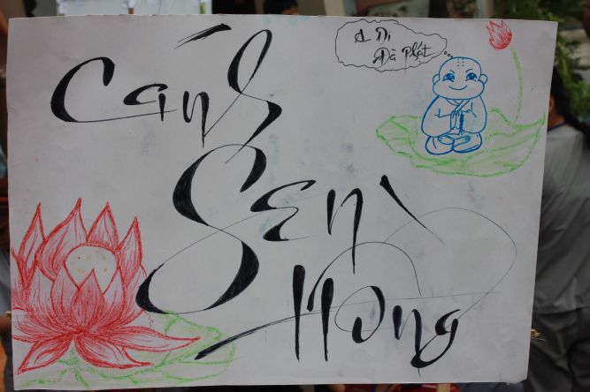 Long An: Cánh diều tuổi thơ tại khóa tu “Sống và Khát vọng”