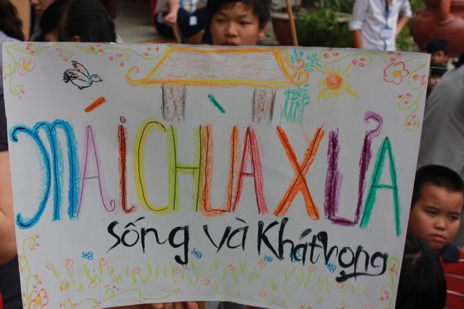 Long An: Cánh diều tuổi thơ tại khóa tu “Sống và Khát vọng”