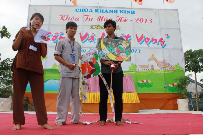Long An: Cánh diều tuổi thơ tại khóa tu “Sống và Khát vọng”