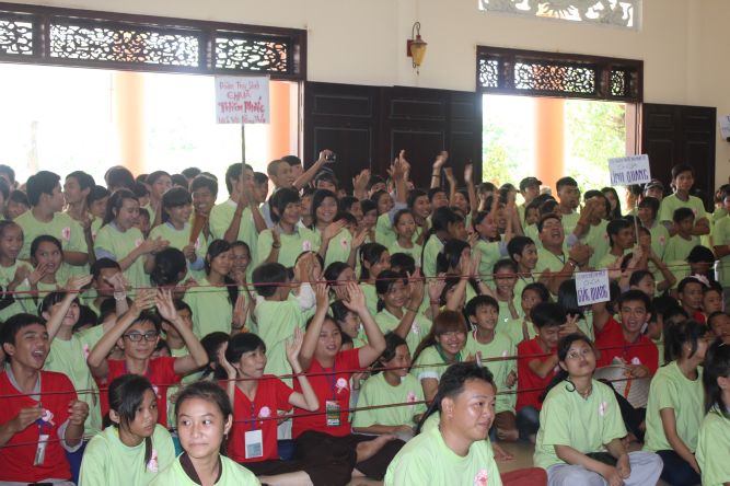 Đồng Tháp: Hội trại hiểu và thương với Gameshow “Hồi trống pháp”