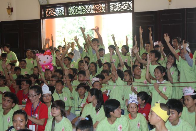 Đồng Tháp: Hội trại hiểu và thương với Gameshow “Hồi trống pháp”
