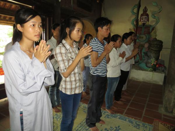 Nghệ An: Lễ Cầu Nguyện Tiếp Sức Mùa Thi Tại Chùa Chí Linh