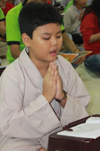 Long An: Cuộc thi “Tìm kiếm tài năng trẻ” tại khóa tu “Sống và Khát Vọng”