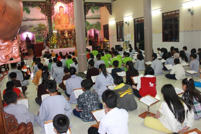 Long An: Cuộc thi “Tìm kiếm tài năng trẻ” tại khóa tu “Sống và Khát Vọng”