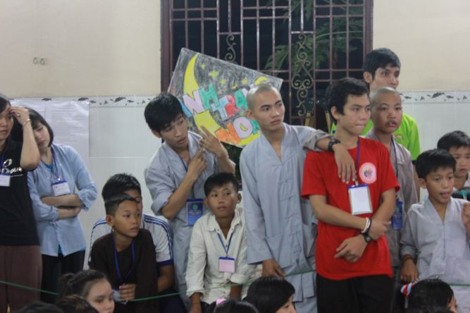 Long An: Cuộc thi “Tìm kiếm tài năng trẻ” tại khóa tu “Sống và Khát Vọng”
