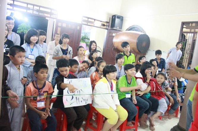 Long An: Cuộc thi “Tìm kiếm tài năng trẻ” tại khóa tu “Sống và Khát Vọng”