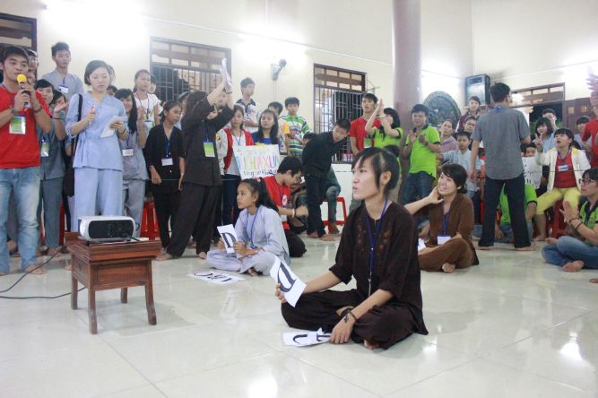 Long An: Cuộc thi “Tìm kiếm tài năng trẻ” tại khóa tu “Sống và Khát Vọng”